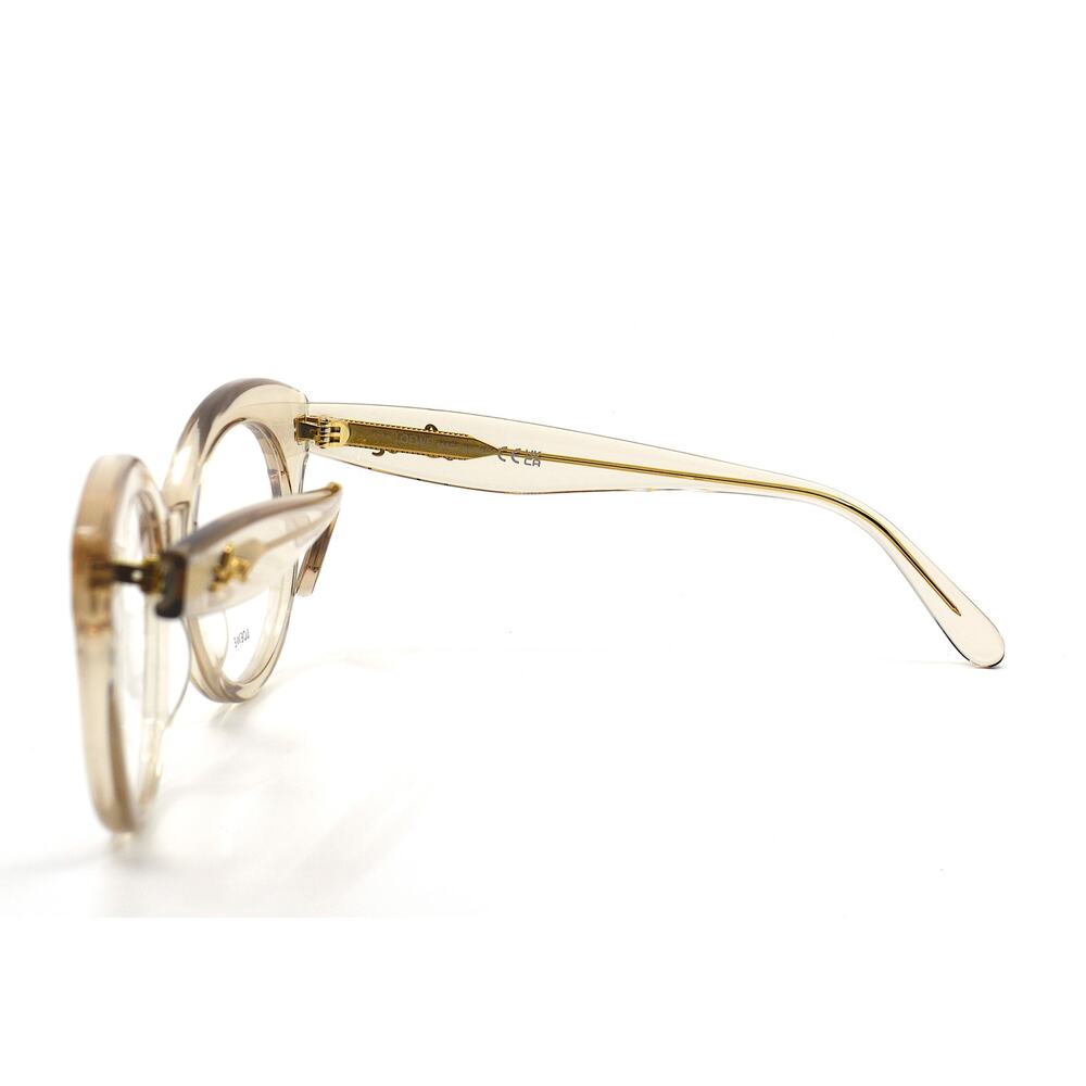 Brand New 100% Authentic LOEWE LW50074I 057 Transparent Light Brown Eyeglasses - Picture 9 of 13